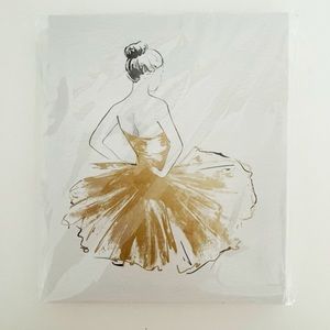 Ballerina Canvas Art